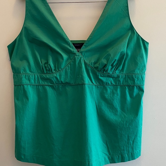 GAP Green Maternity Halter SZ-L Cute Shirt - Picture 12 of 16